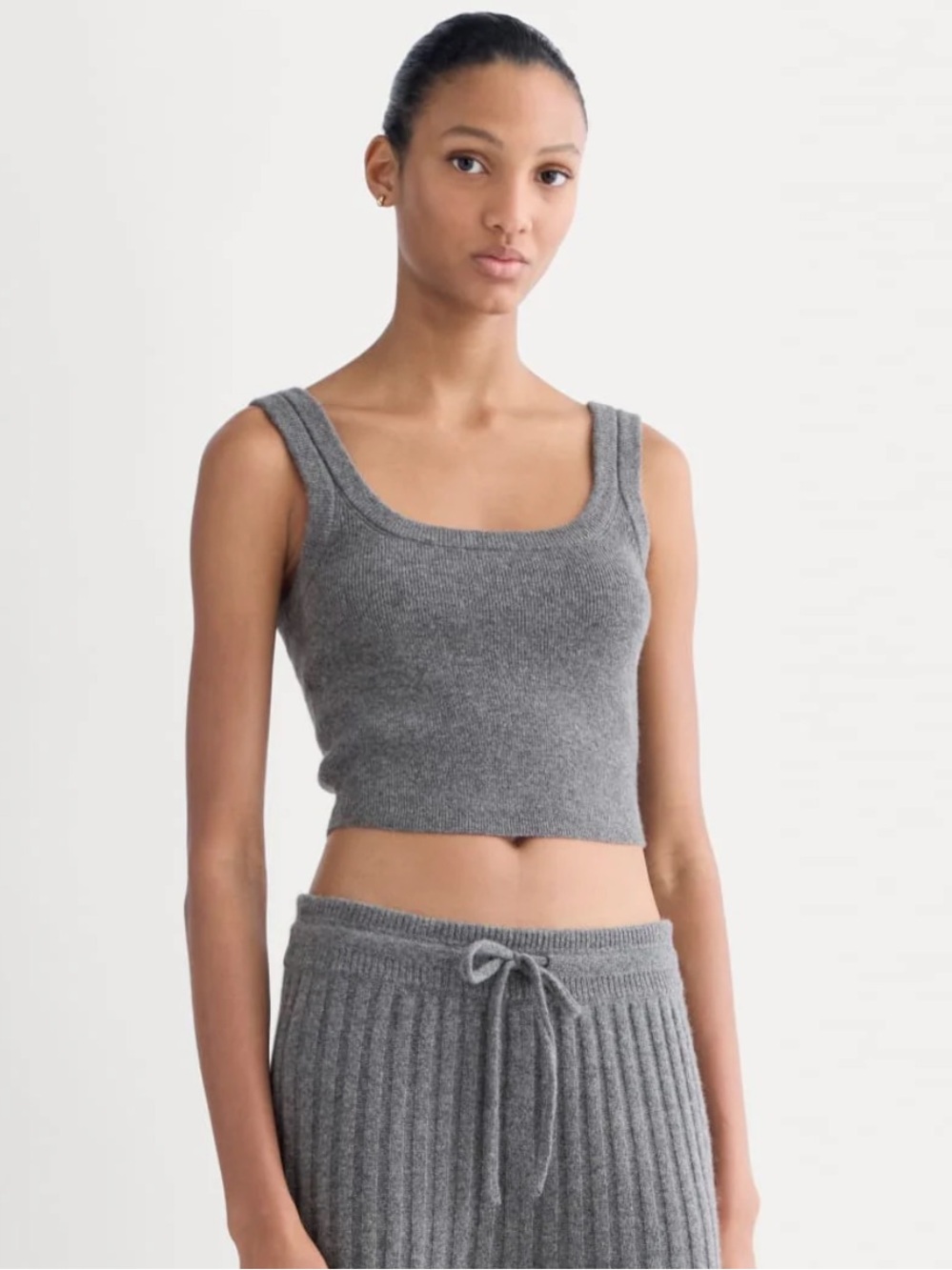 Everlane Cashmere Cropped Tank